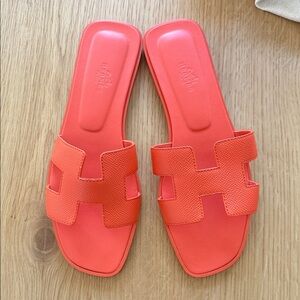 100% AUTHENTIC HERMES ORAN SANDALS